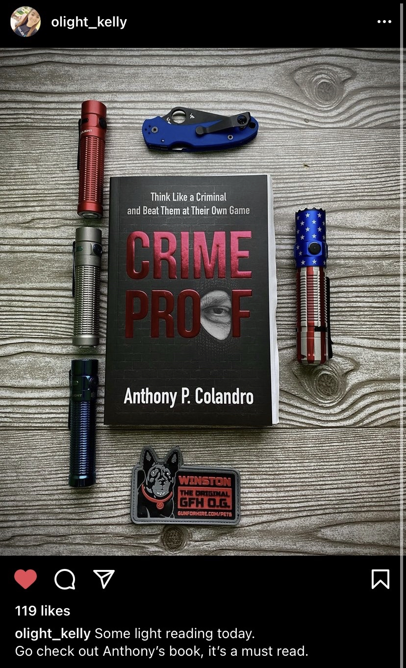 Crime Proof helps instill the mindset you need to survive!